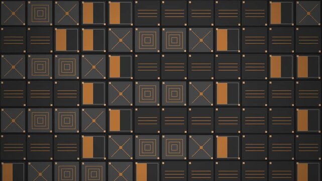 Solid plain black background for graphic design and copy space