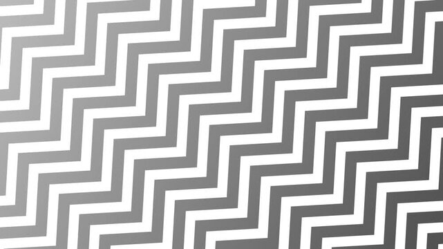Chevron zigzag pattern White and Gray background animation with seamless looping. Perfect for presentations, digital displays, social media, VJ visuals, LED screens and motion graphic projects.