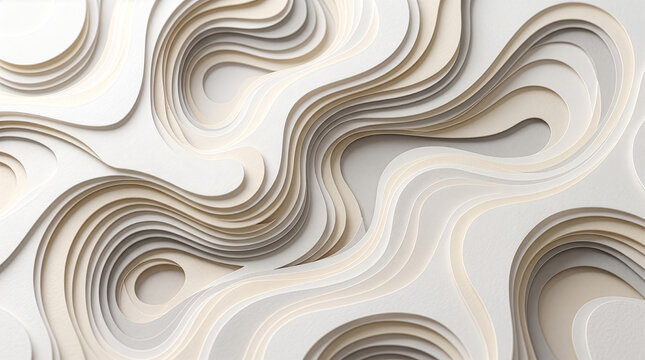 Layered paper background