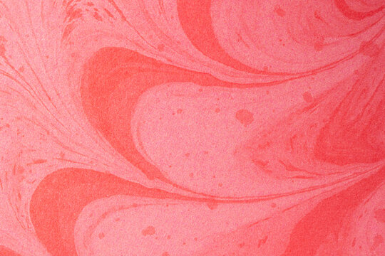 Pink Marbled Paper Texture Background