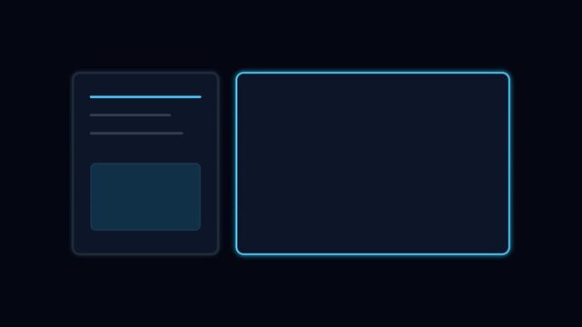 Animated digital bar chart growth graph with ui dashboard interface for business data analysis and financial reporting animation 4k
