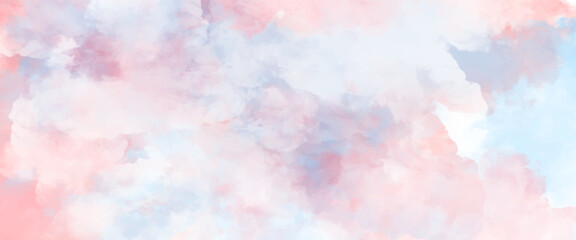 Fototapeta premium Abstract bright and shiny lovely soft watercolor grunge background. Closeup of pink textured grunge background. beautiful and colorful watercolor used for wallpaper, banners, design, vector frame.