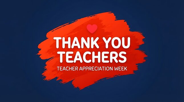 Thank you teachers teacher appreciation week banner