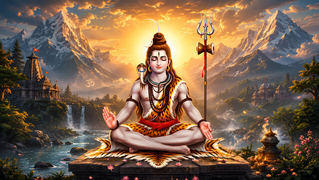 Lord Shiva God Shiva godness - maha shivaratri