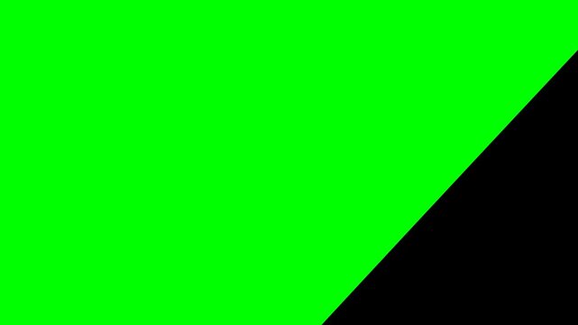 black fill hand drawn style broken heart stamp animation on a green screen chroma key background, perfect for video editing and motion graphics projects