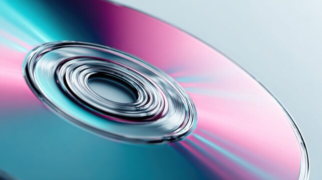 Colorful data storage reflection abstract digital media