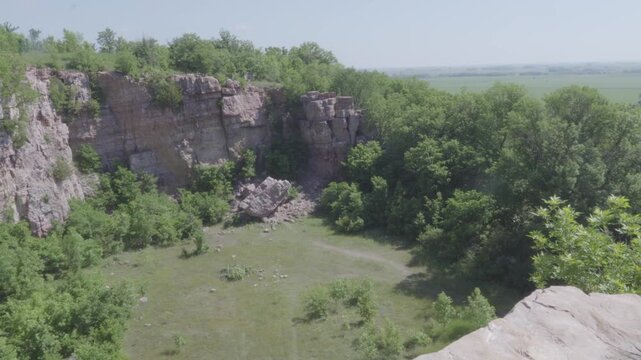 Blue Mounds State Park prairie and bison landscape
