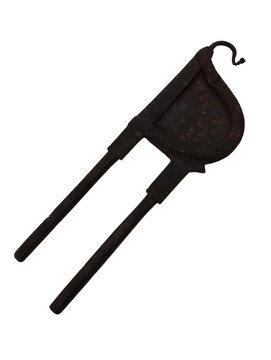 Black eye patch with elastic strap for medical use