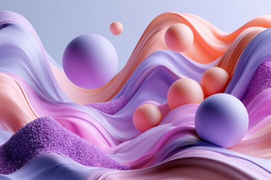 Creative Landscape Backdrop for Corporate Use