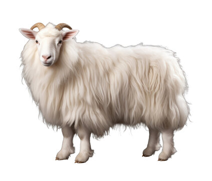PNG Angora goat livestock animal mammal.