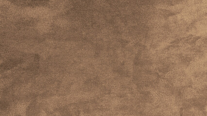 Soft brown carpet texture background closeup of warm beige velvet suede rug fabric surface material seamless felt textile pattern for modern interior design home decor wallpaper floor backdrop. © WONGSAKORN