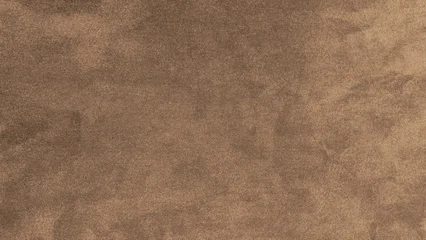 Soft brown carpet texture background closeup of warm beige velvet suede rug fabric surface material seamless felt textile pattern for modern interior design home decor wallpaper floor backdrop. © WONGSAKORN