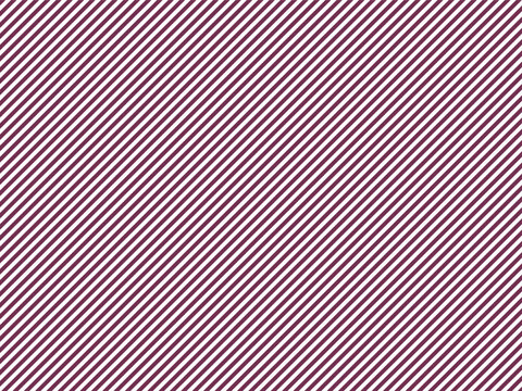 Maroon and white diagonal parallel striped pattern background for minimalist design