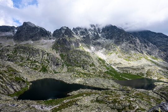 Title:
Mountain lake in the Valley of Five Spis Ponds in the High Tatras, Slovakia