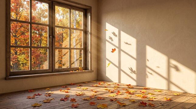 Sunlight through wooden window 2K 202607280037