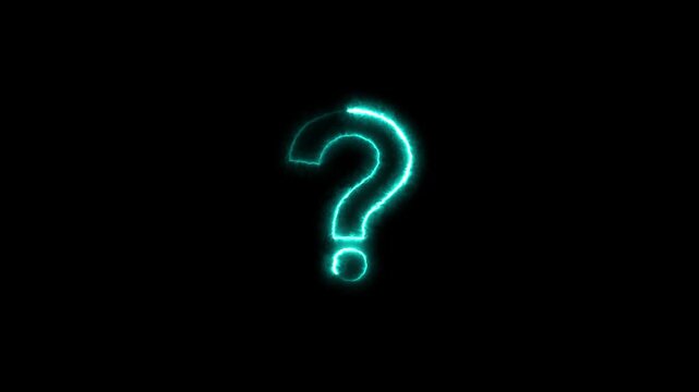 Energy seamless question mark