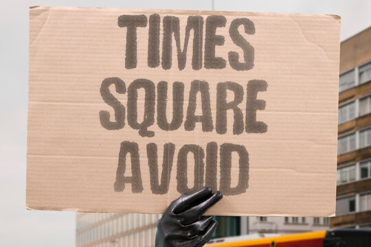 "Times Square Avoid" Many locals stay away from the famous plaza. NYC. TIMES. SQUARE. AVOID. LOCAL.