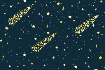 Galaxy and the Crescent moon of the Star night background. © Sudakarn