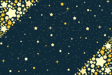 Galaxy and star night background. © Sudakarn