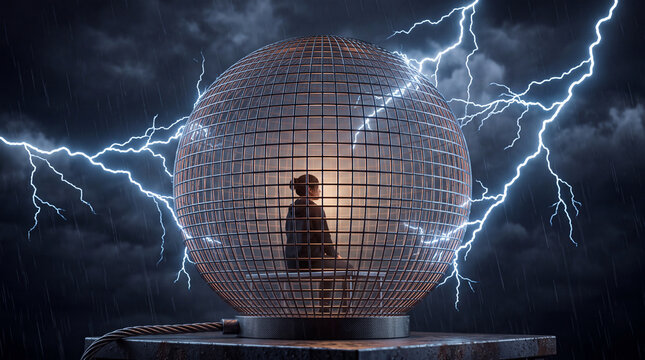  Faraday Cage Electrostatic Shielding Minimal