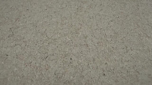 Macro view of recycled paperboard texture