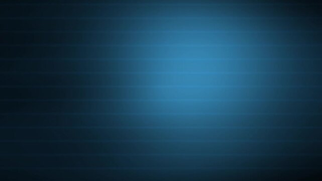 This blue gradient background features horizontal lines and a central light spot for a loop design.