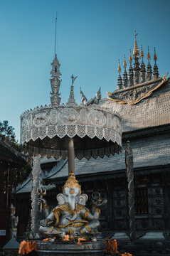Wat Sri Suphan Silver Temple in Chiang Mai, Thailand