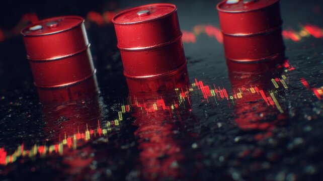 Geopolitical tensions influence global fuel economies. Genuine view. Oil futures soar in face of war and economic uncertainty. Simple life. Real moment.