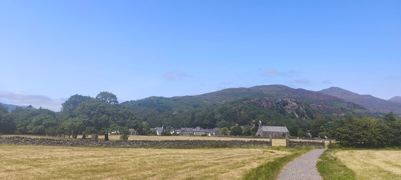 Church in Beddgelert, Wales