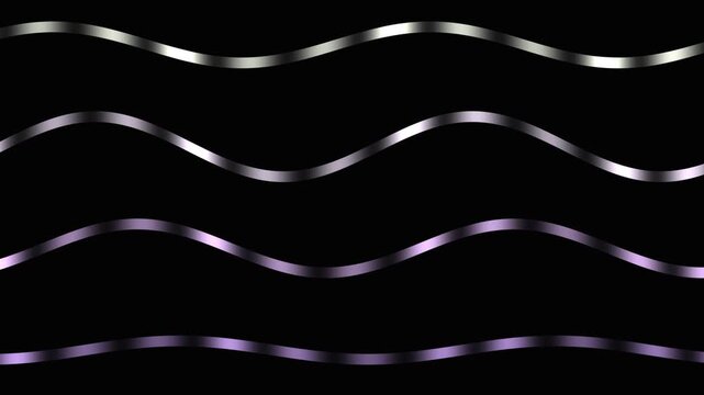 Wavy lines shift between silver and purple hues to create a seamless looping texture.