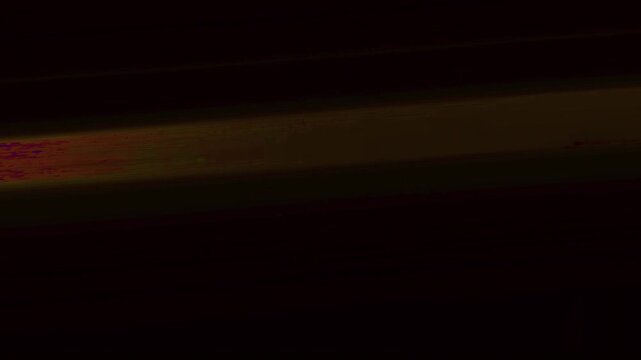 Bright analog video noise overlay with chromatic glitch artifacts and CRT scan lines for retro transitions and music video editing.