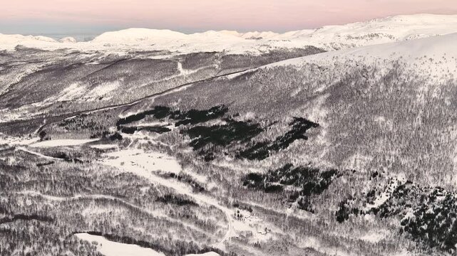 Norway Rotsund Rotsundelv Dalen Ulisuolo Reisafjorden Traveling Drone Aerial