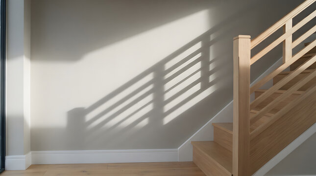 Painted Stair Wall Geometric Sha Abstract Visual Background with Clean Commercial Design Style Featuring Gradient, Texture, Wallpaper with Digital