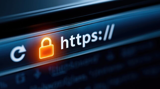 Safe secure internet connection with https protocol