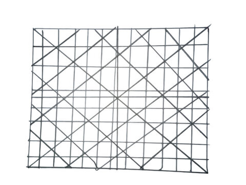 Abstract geometric pattern with intersecting black lines