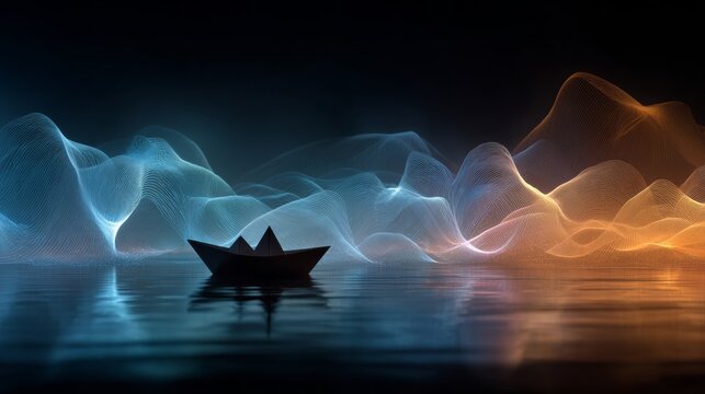 Paper ships, mighty dreams: the voyage of togetherness. Wireless signal. A paper craft defies odds: cuban dreams amidst tension. Communication network. Digital communication.