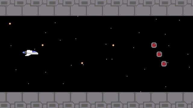ピクセルビデオゲームシューティング