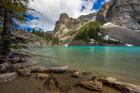 Valley of the Ten Peaks Above Moraine Lake, Banff National Park