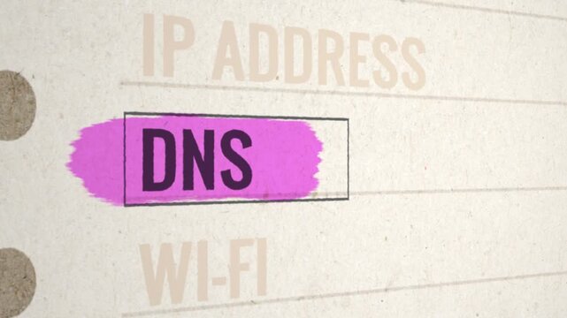DNS Highlighted Scrolling Title Animation
