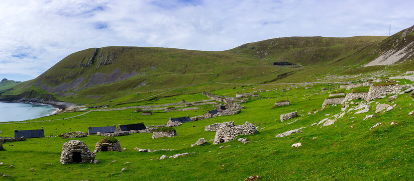 St Kilda, a remote volcanic archipelago in Scotland, world heritage site