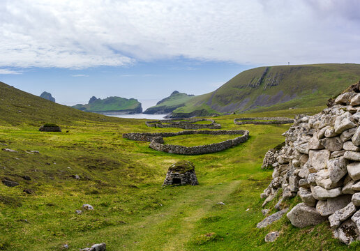 St Kilda, a remote volcanic archipelago in Scotland, world heritage site