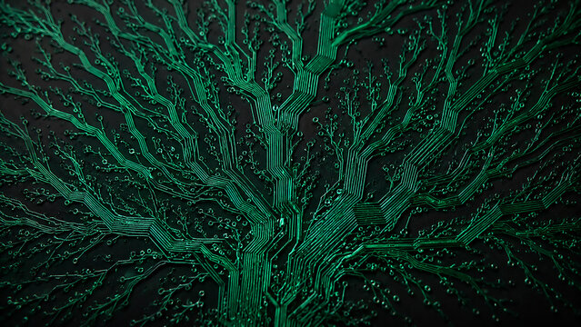 Circuit tree &mdash; growth and connectivity concept