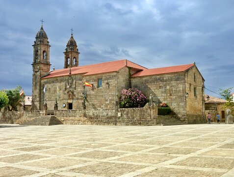 Church of Saint Benedict  in the  Fefi&ntilde;&aacute;ns Square, Cambados. Pontevedra.
