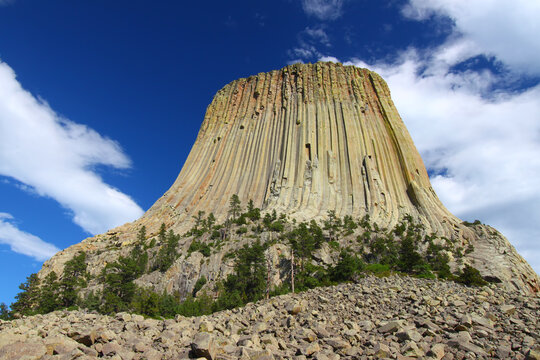 Devils Tower National Monument in Wyoming