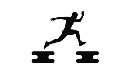Silhouette of Person Balancing on Skateboards. © nanda