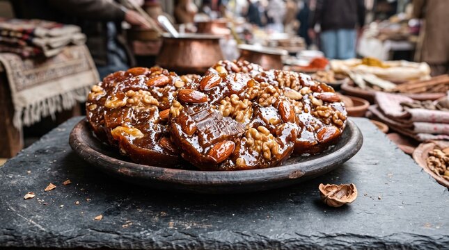 Traditional Multani Sohan Halwa Sweet Confectionery