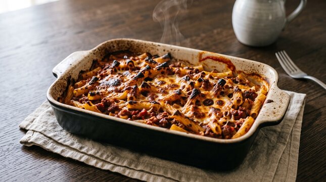Traditional Maltese Imqarrun Il Forn Baked Macaroni