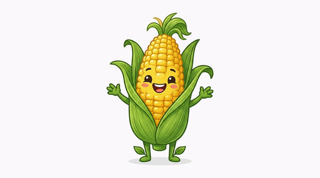 vector illustration of corn