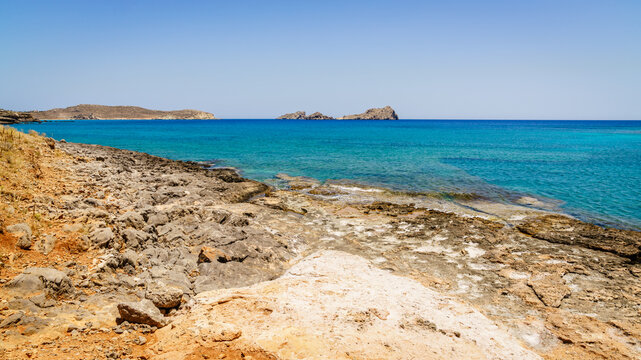 Xerokambos beach