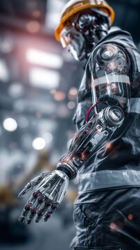 Industrial evolution: the rise of intelligent manufacturing systems. Technological self. Enhanced industry 4 0 scene: advanced robotics and engaged workers. Machine persona. Cyber mindset.